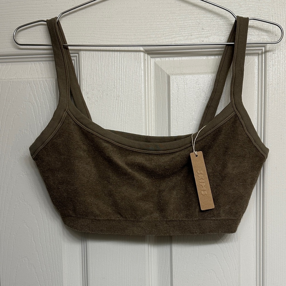 Terry lounge bralette by SKIMS